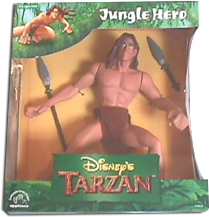 Disney Tarzan Jungle Hero Toys (500x505), Png Download