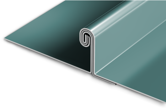 Tite-loc Plus - Metal Roof (543x359), Png Download