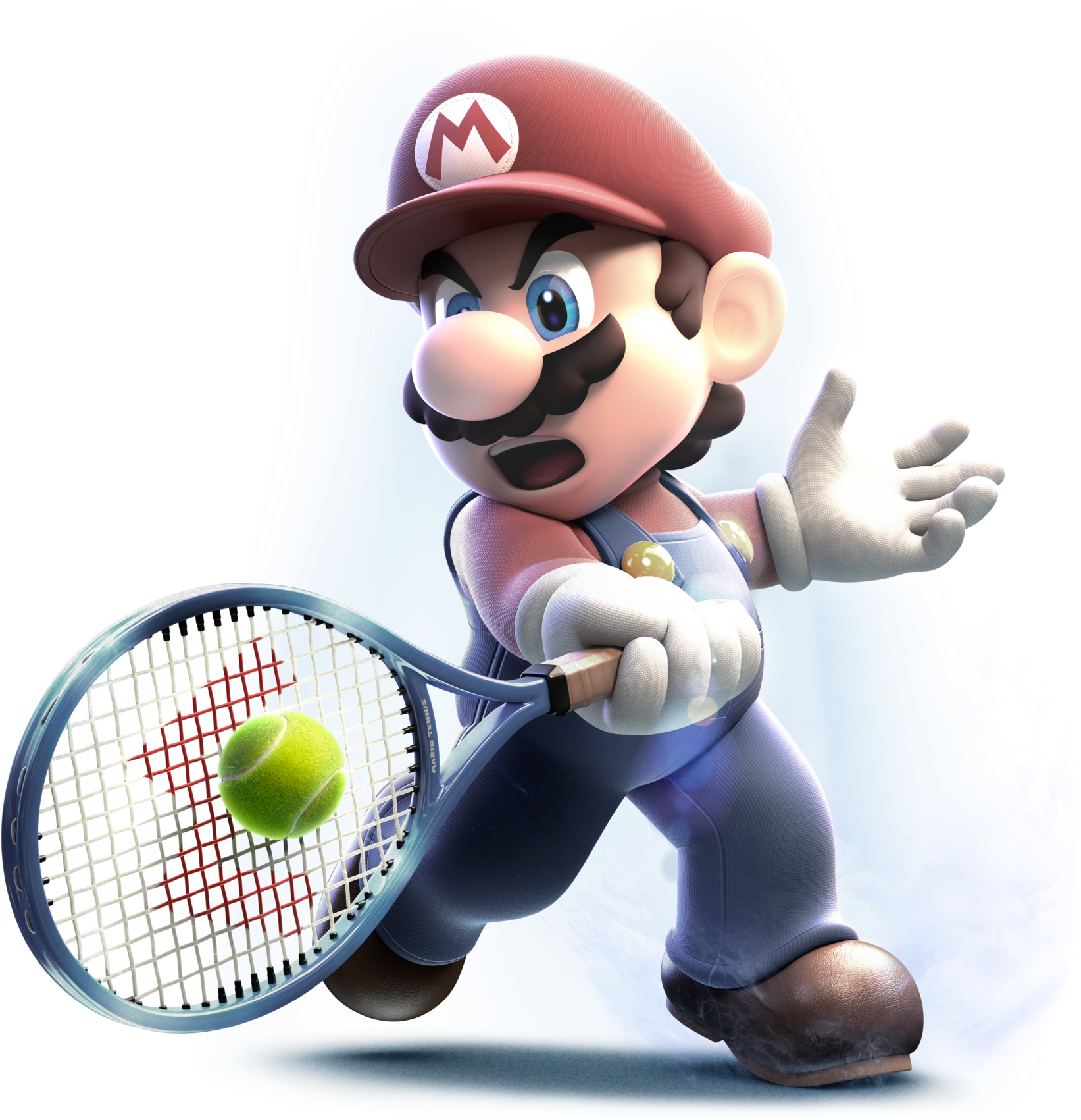 Mario Sports Superstars - Mario Tennis Aces Classic Outfit (2000x2000), Png Download