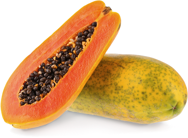 Papaya - Ripe Papaya (650x570), Png Download