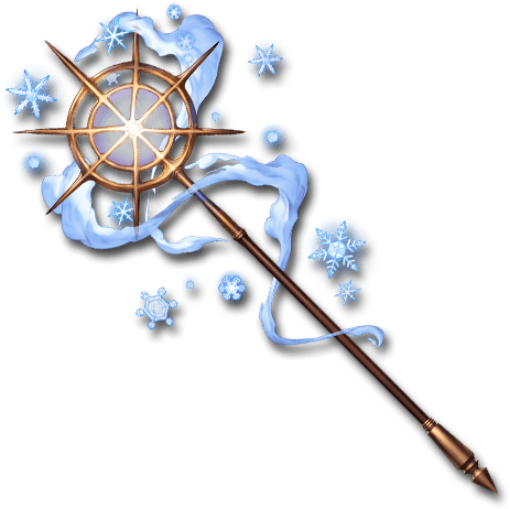 Ice Crystal Staff - Crystal Staff Png (640x554), Png Download