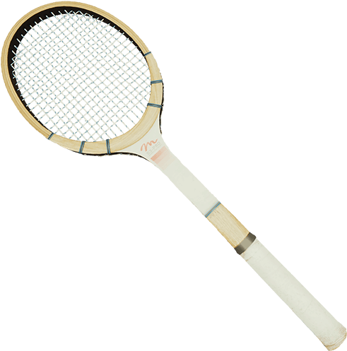 Forest Tennis Racket (500x500), Png Download