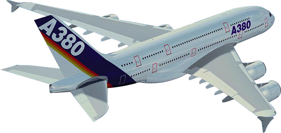 Cars And Motorcycles, Car - Airbus A380 (1024x768), Png Download