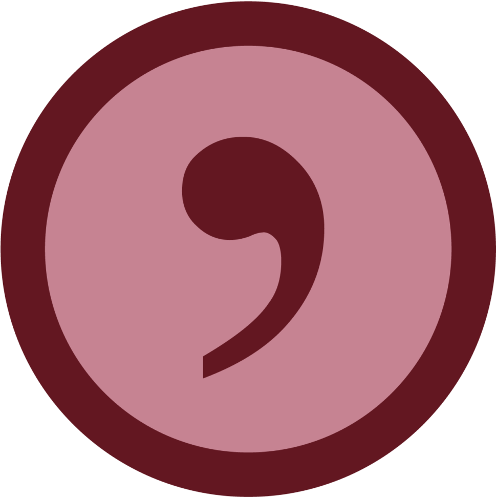 An Icon Showing An Apostrophe - Çizgi Film Logoları (968x1024), Png Download