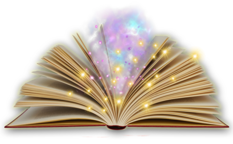By Eric Buffington - Magic Book Png For Picsart (754x466), Png Download