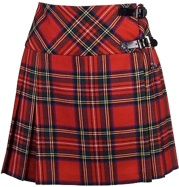 Royal Stewart Ladies Tartan Kilt Size 36 (400x400), Png Download