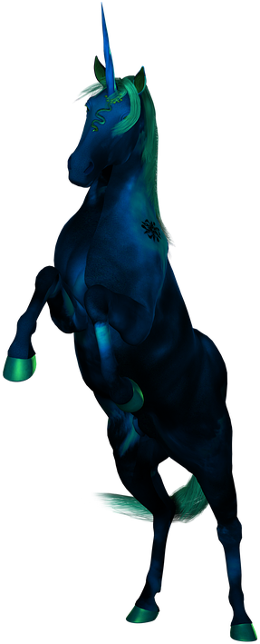Animals Unicorn Horse Fantasy Animal - Fantasy Animals Png (437x720), Png Download