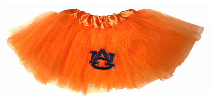 Girls Orange Tutu With Au Embroidered Patch - Infant (800x800), Png Download
