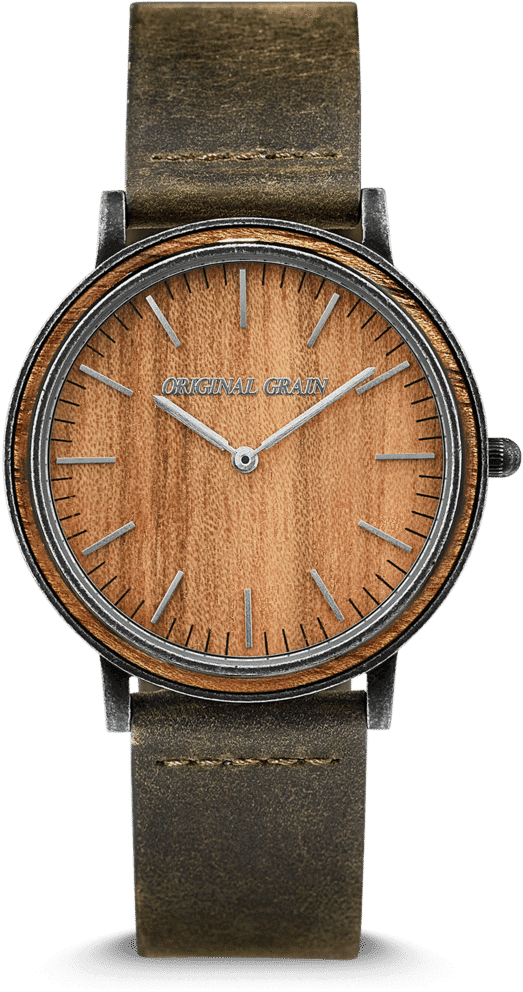 Koa Stonewashed Steel Minimalist 40mm (1024x1024), Png Download