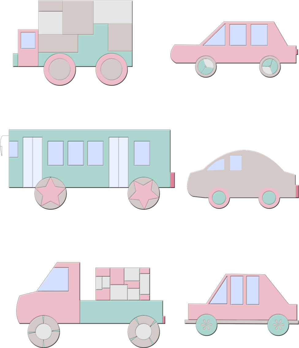 รถ รถยนต์ น่ารัก การ์ตูน Png และ Psd (1024x1369), Png Download