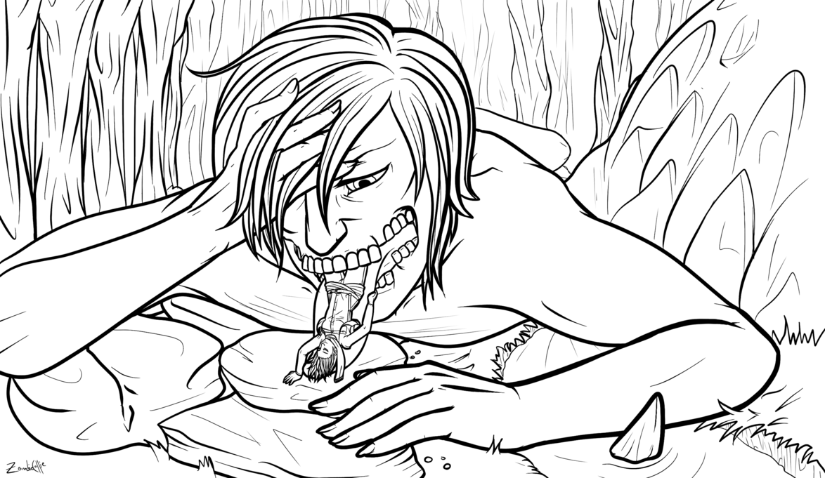 Eren Drawing Female (1174x681), Png Download