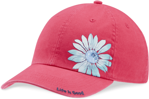 Kids Print Pattern Flower Chill Cap (570x570), Png Download