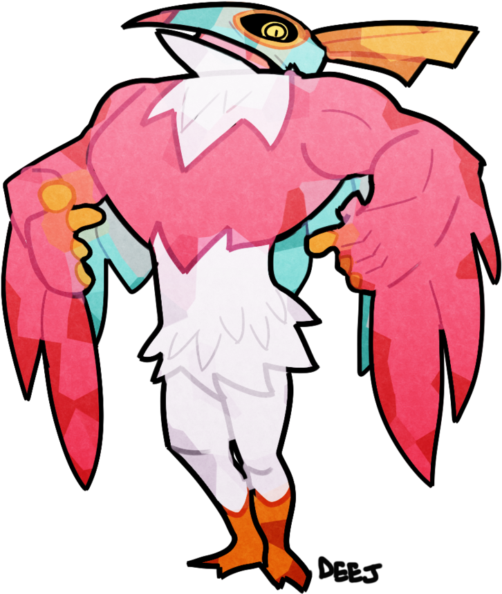 View Hawlucha8 , (855x935), Png Download