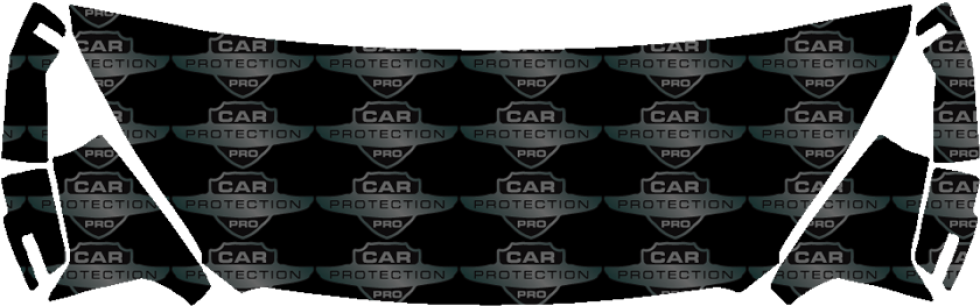 2013-2016 Gmc Acadia Sle & Slt 3m Clear Bra Standard (980x700), Png Download