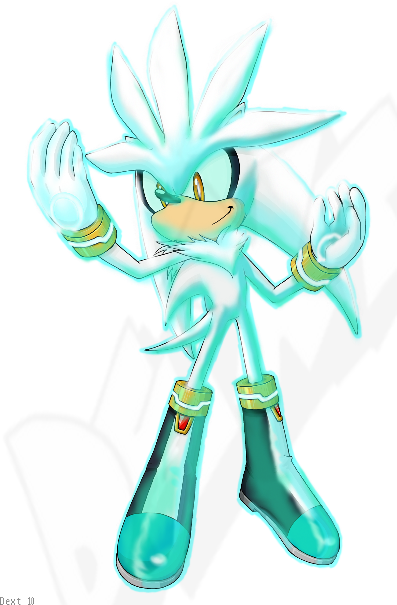 Silver The Hedgehog Images Silver Hd Wallpaper And (1300x2000), Png Download