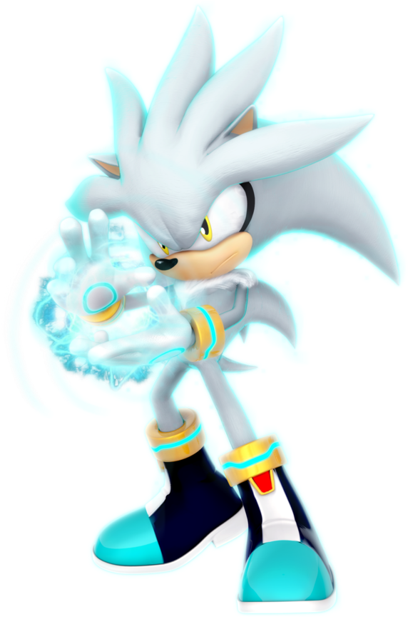 Future Esp Silver The Hedgehog Render By Nibroc Rock-db3mp4k (894x894), Png Download