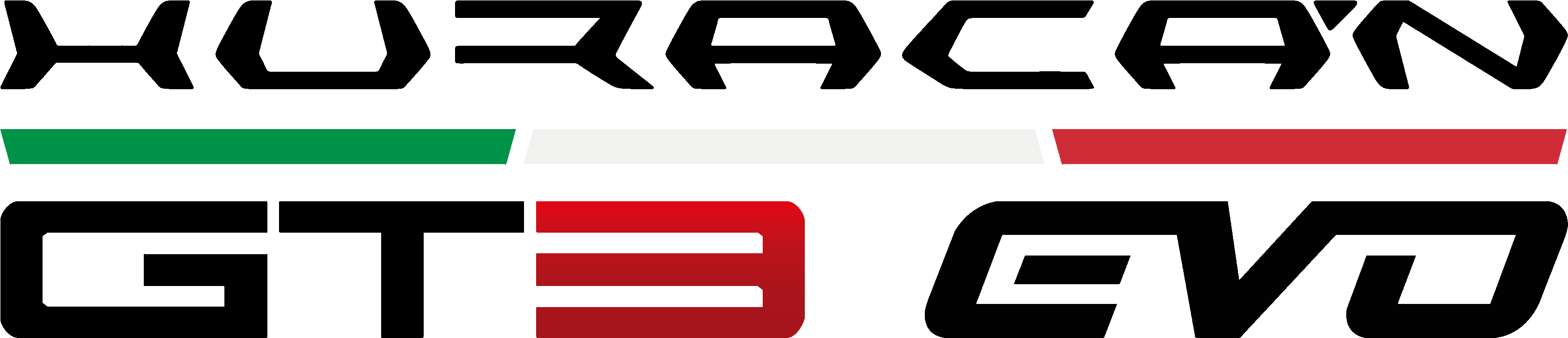 Huracán Gt3 Evo (3628x1009), Png Download