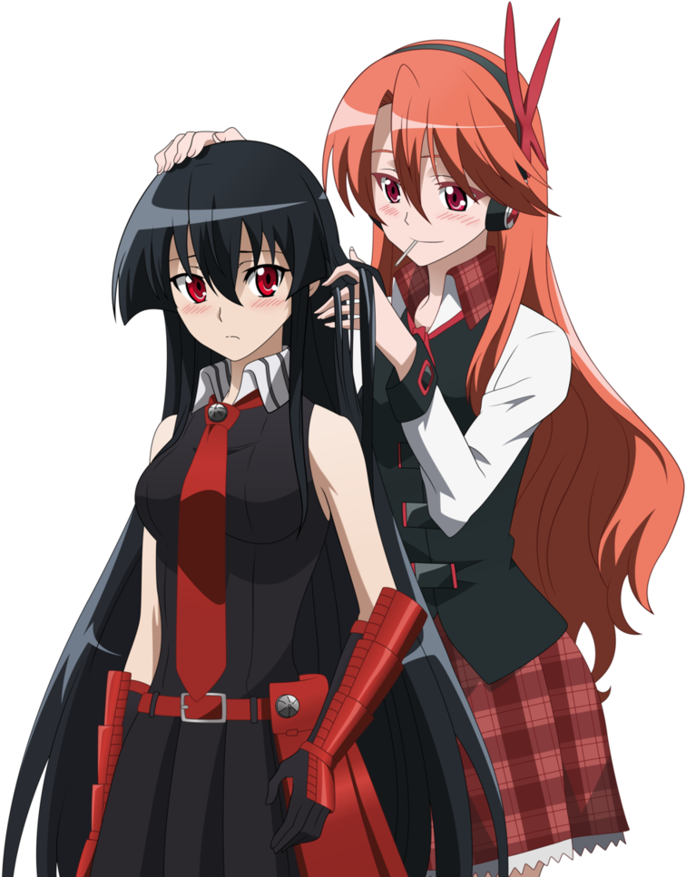 Chelsea Akame Ga Kill, Anime Stickers, Red Eyes, Kill (820x974), Png Download