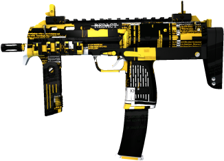 Mp7 - Redact (600x600), Png Download