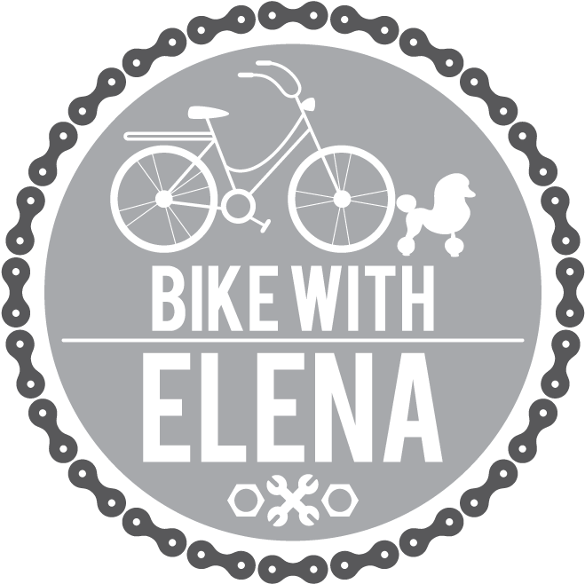 Bike With Elena (800x775), Png Download