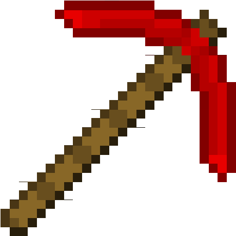 Minecraft Ruby Pickaxe