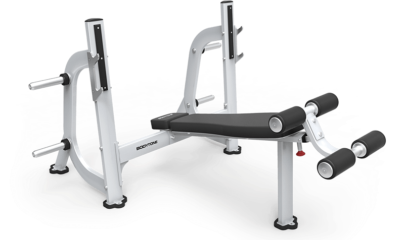 Eb06 Body Tone Bench Press Declined (800x550), Png Download