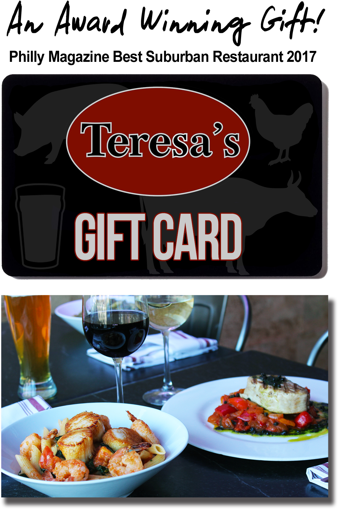 Gift Cards Teresa's Wayne (1200x1779), Png Download
