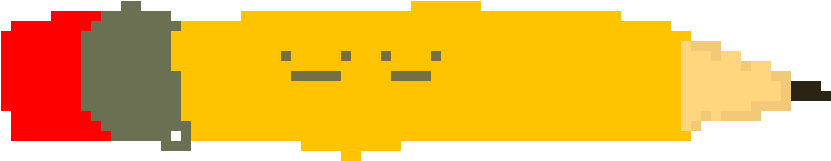 Pencil Yay (1110x330), Png Download