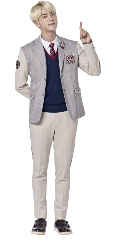 Bts For Smart School Uniform Smart School Uniform Jin (588x882), Png Download