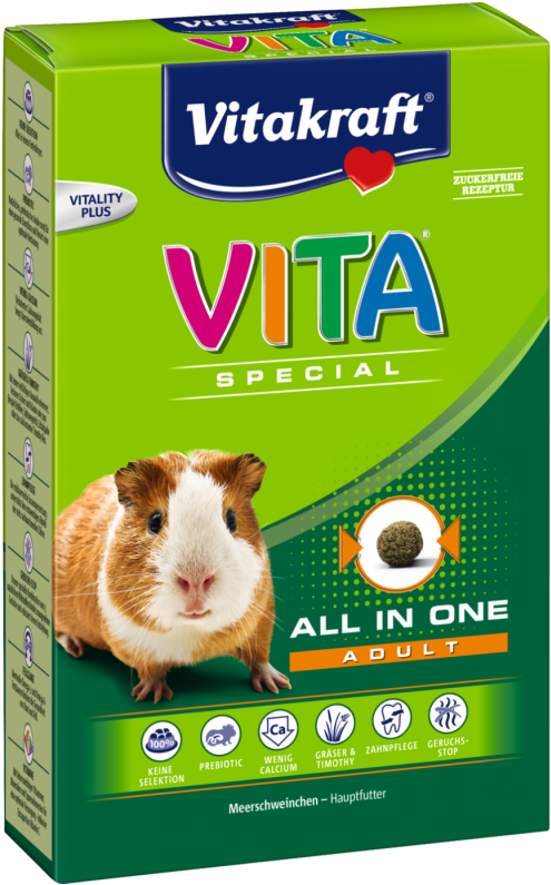 Vita Special Adult Guinea Pig By Vitakraft 600 G Buy (800x800), Png Download
