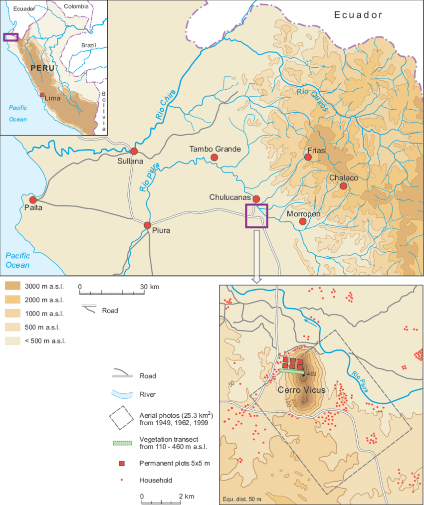 Map Of The Study Site (850x1013), Png Download