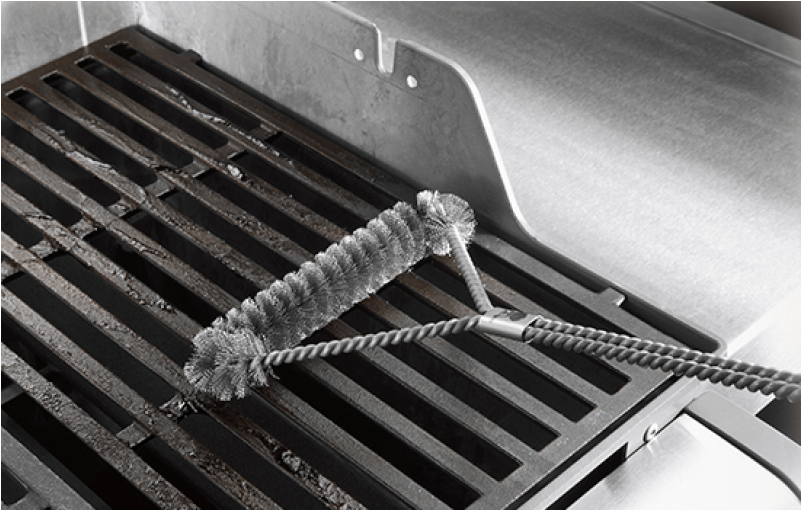 Weber® 21" Three-sided Grill Brush (800x800), Png Download
