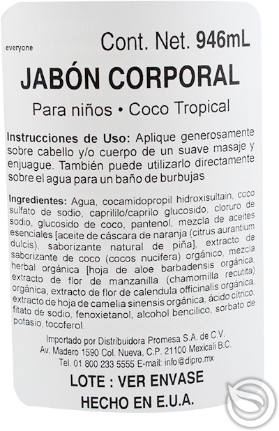 Everyone, Jabón Para Niños (600x700), Png Download