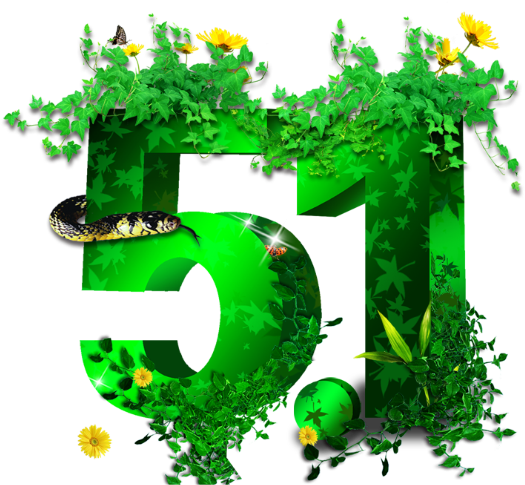 Fresh Natural Green Chinese Character Labor Festival (2500x2264), Png Download