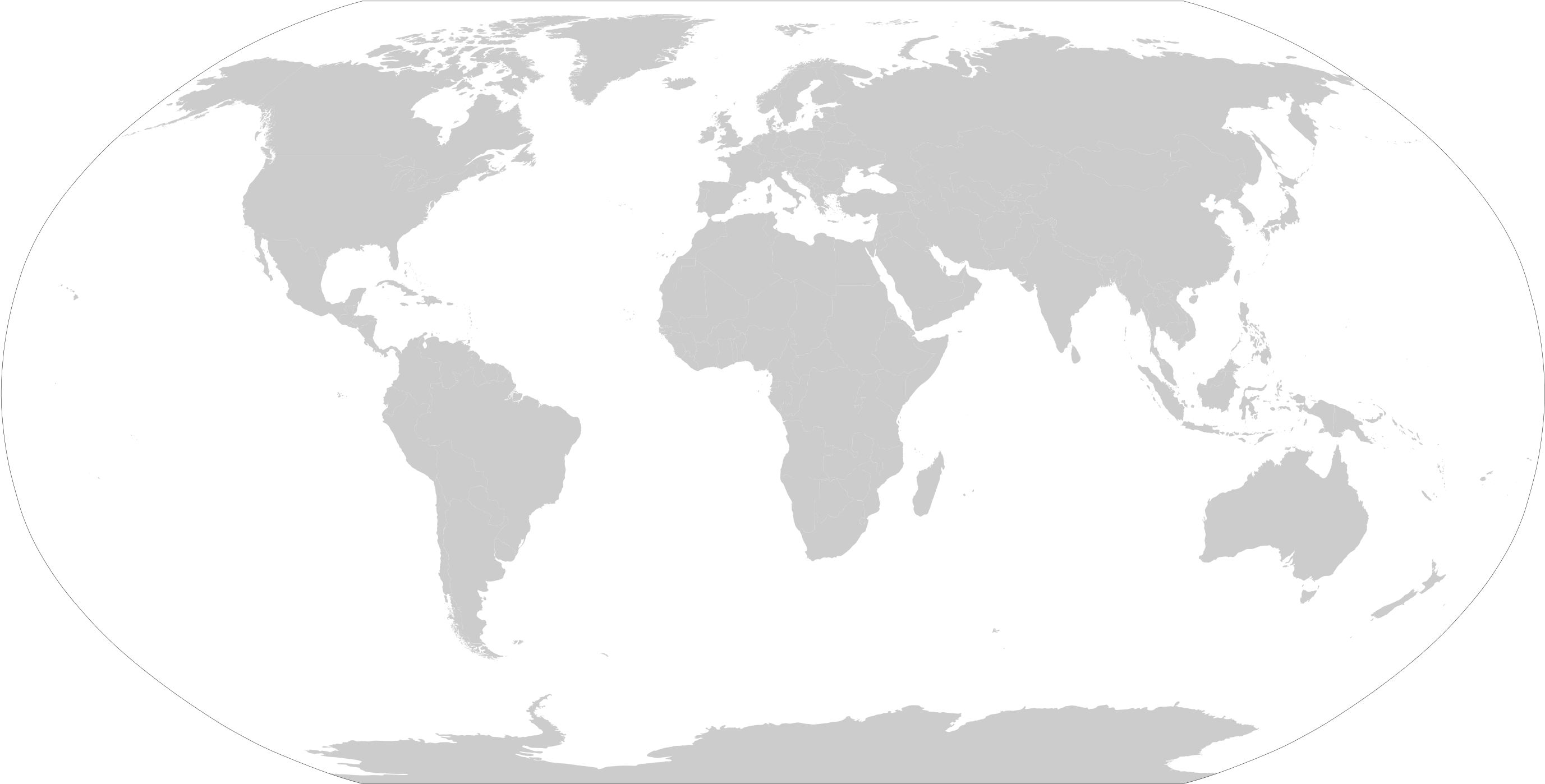 File - Blankmap-world5 - Svg (2753x1538), Png Download