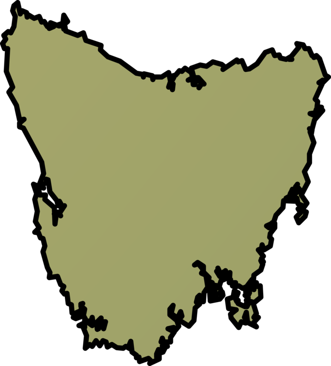 Blank Map World Map Explore Tasmania (678x750), Png Download