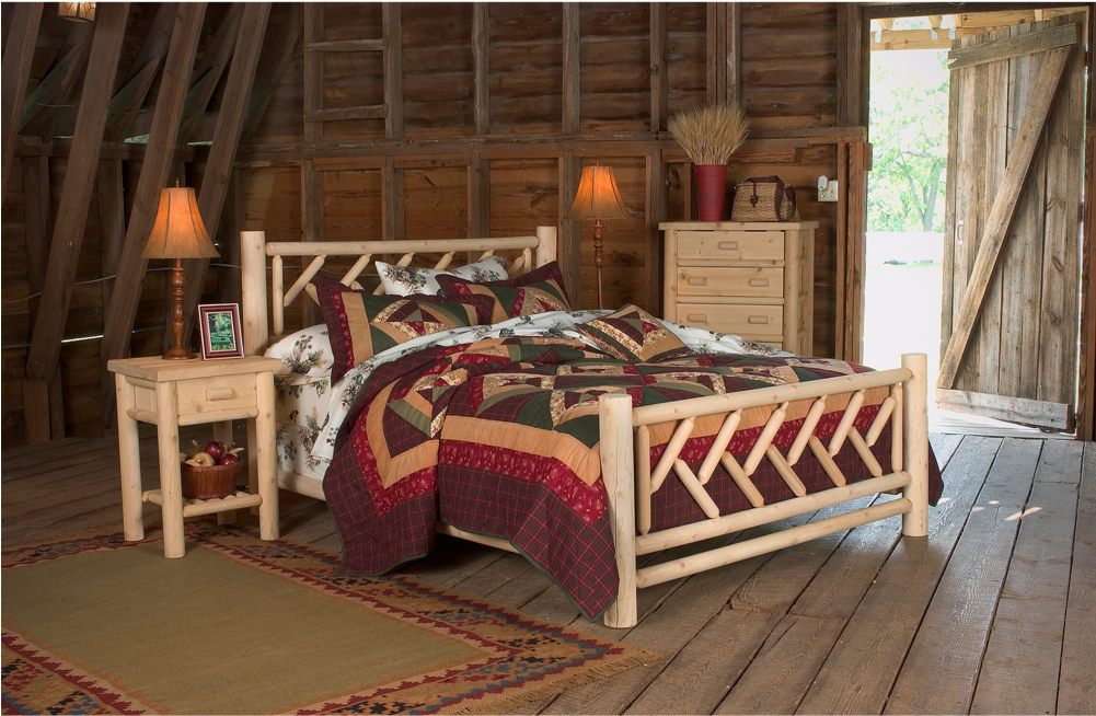 Product Photograph Of Wooden Bedframe And Bedroom Furniture (1000x1000), Png Download