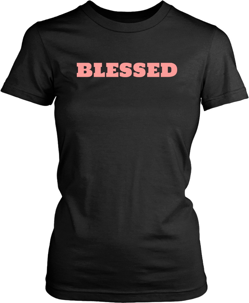 Blessed T-shirt - Pretty Praise (1024x1024), Png Download