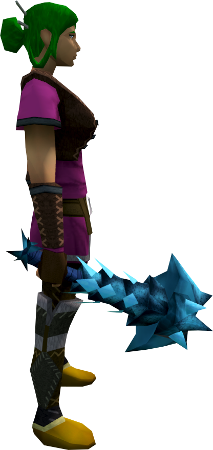 Mace Png (416x880), Png Download
