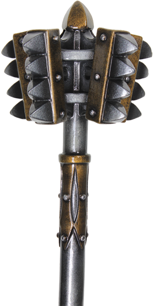 Kings Larp Mace (600x600), Png Download