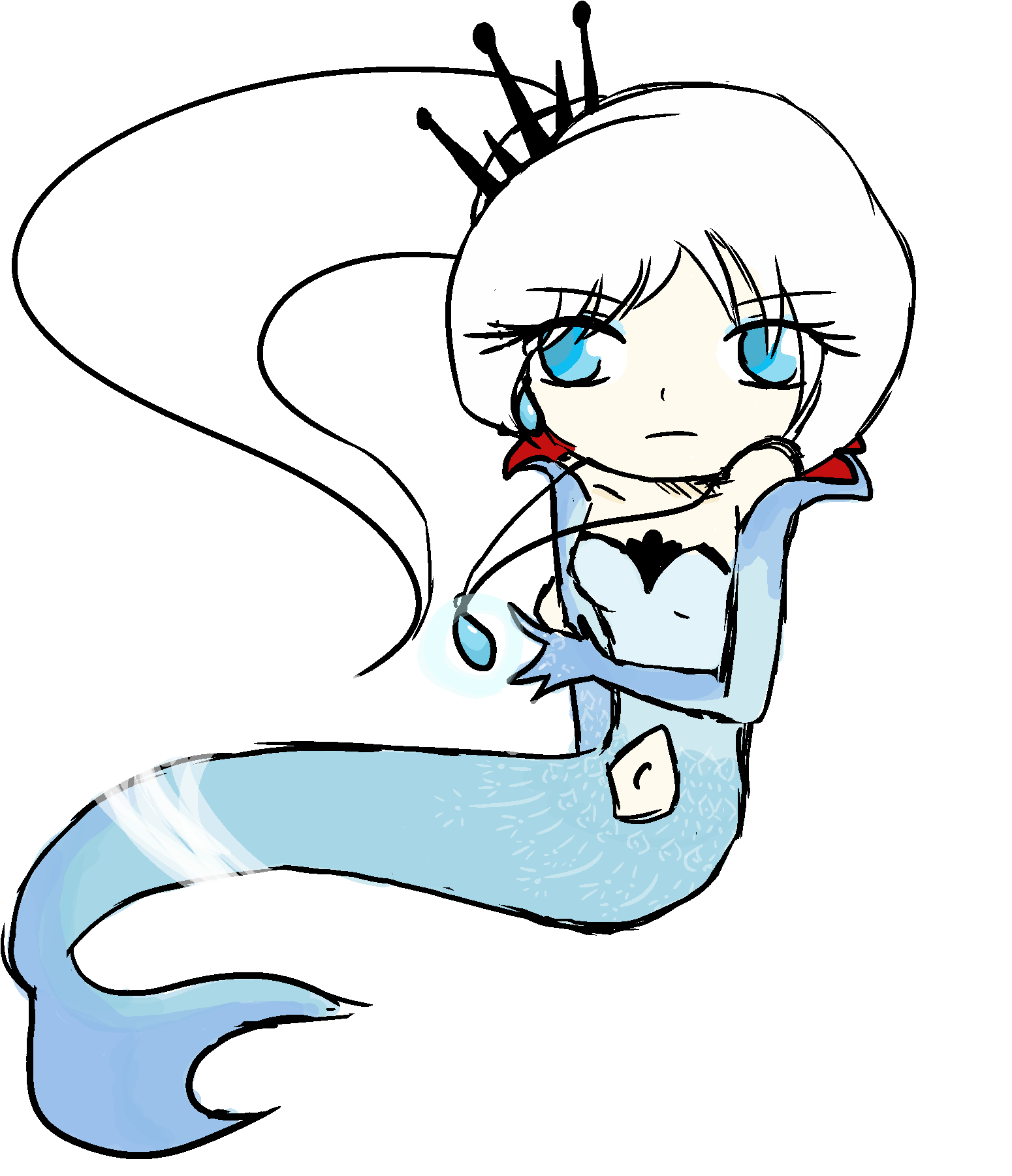 Fan Artthalassic Chibi Weiss (2120x2120), Png Download