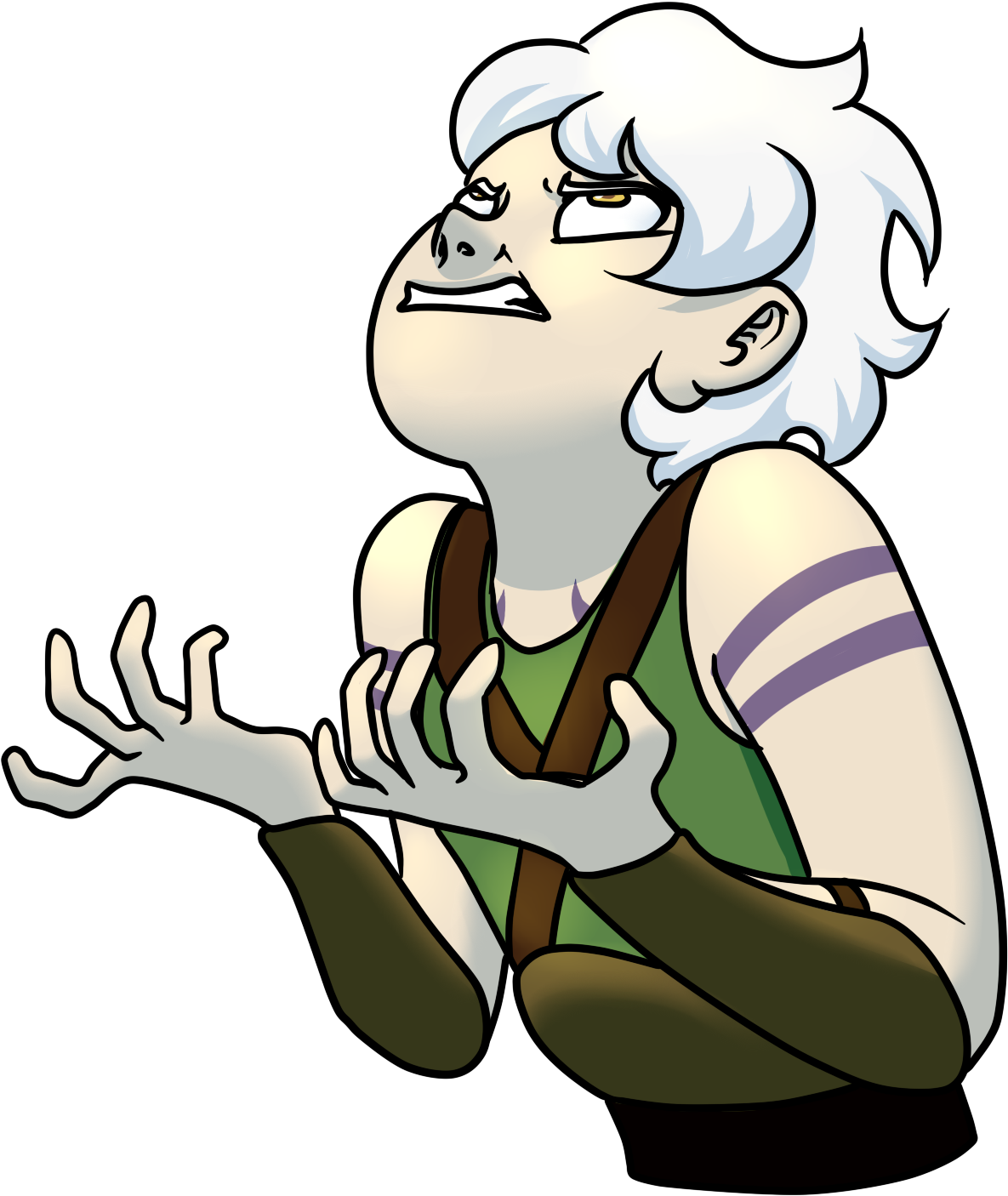 Exasperated Ashe (1200x1445), Png Download