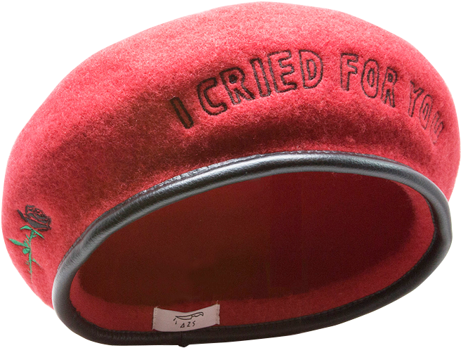 I Cried For You Beret (700x700), Png Download