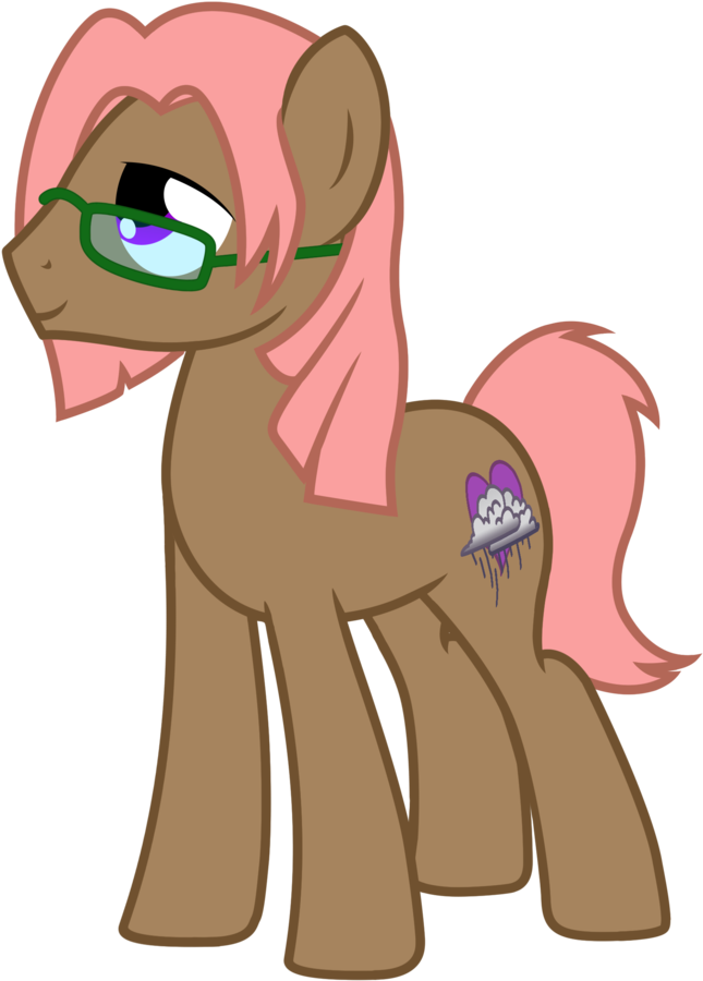 Vito, Cutie Mark, Earth Pony, Glasses, Oc, Oc (802x1024), Png Download