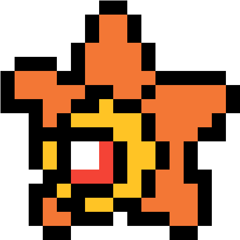 Staryu (980x1176), Png Download