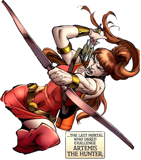 Artemis (earth-616) (593x672), Png Download