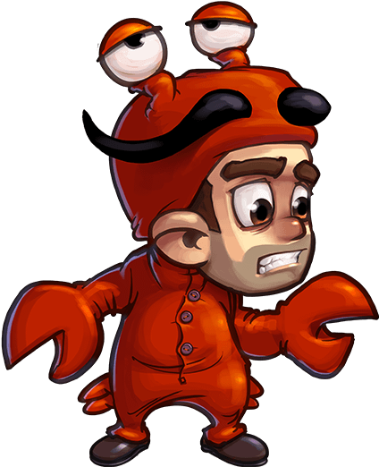 Crab Outfit (650x650), Png Download