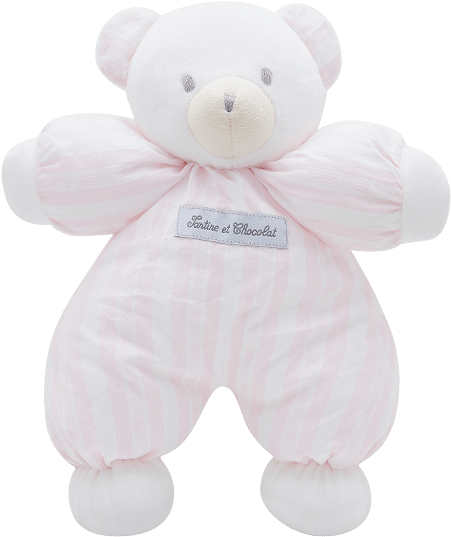 Pink Prosper The Polar Bear Soft Toy (600x800), Png Download