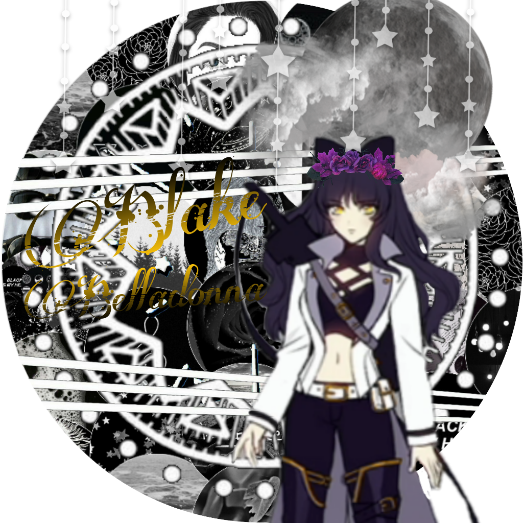 Blake Belladonna Art Goes To Rooster Teeth Rwby (1024x1024), Png Download