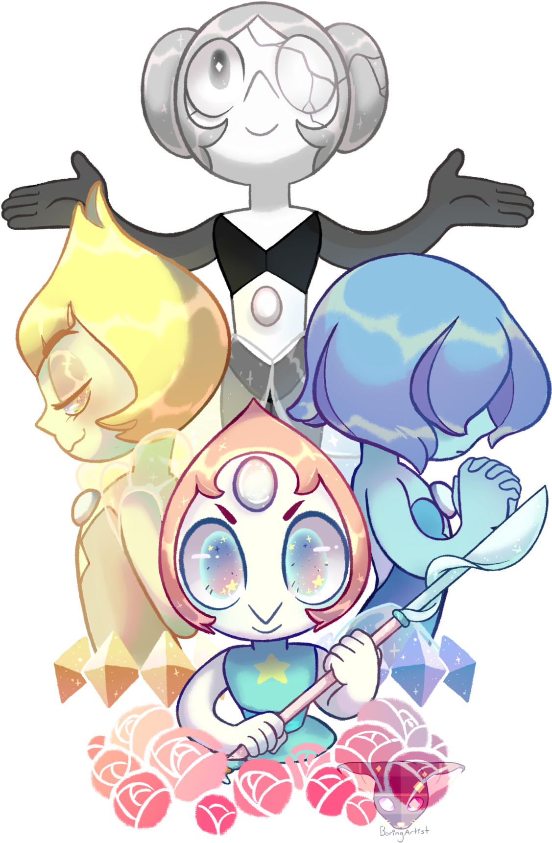 A Redraw Of This Old Piece Now I've Also Put This On (1259x1920), Png Download